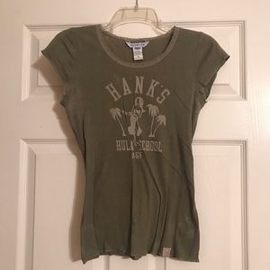 Womens Abercrombie & Fitch hula graphic tee - medium